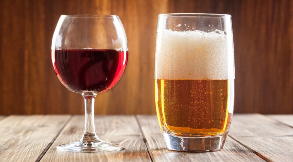 Wine Tasting vs. Beer Sampling